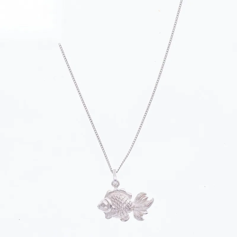 Silver Fish Pendant